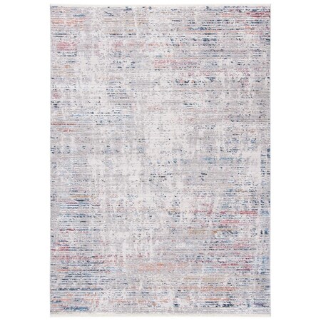 Safavieh 4 x 6 ft. Valencia 400 Power Loomed Rectangle Area Rug Grey & Blue VAL406G-4
